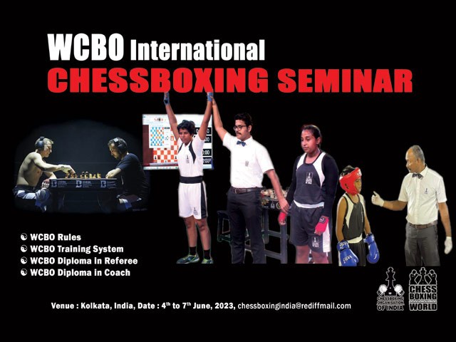 WCBO INTERNATIONAL CHESSBOXING SEMINAR at Trivandrum, Kerala